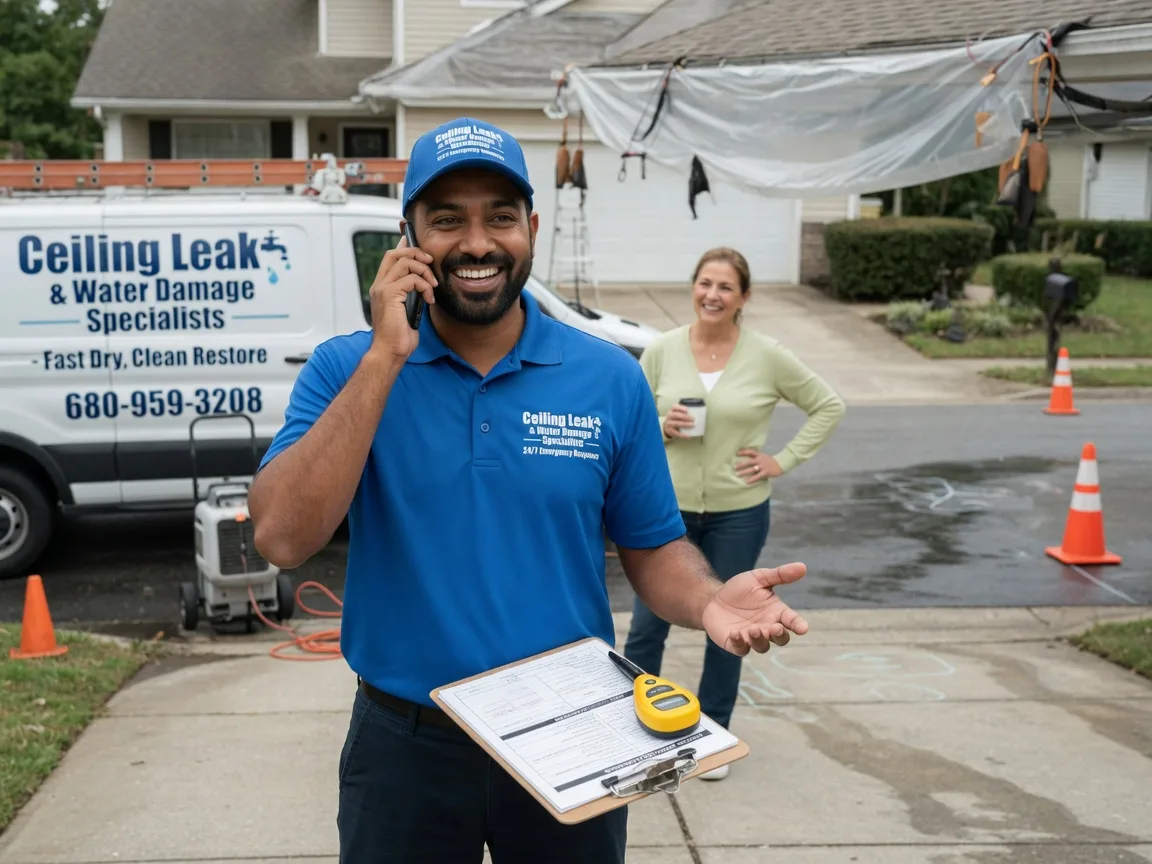 Ceiling Leak Cleanup Severna Park, MD FAQs